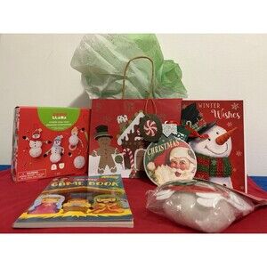 Christmas Holiday Kids Gift Crafts Art Set  Homeschool Family Nieces